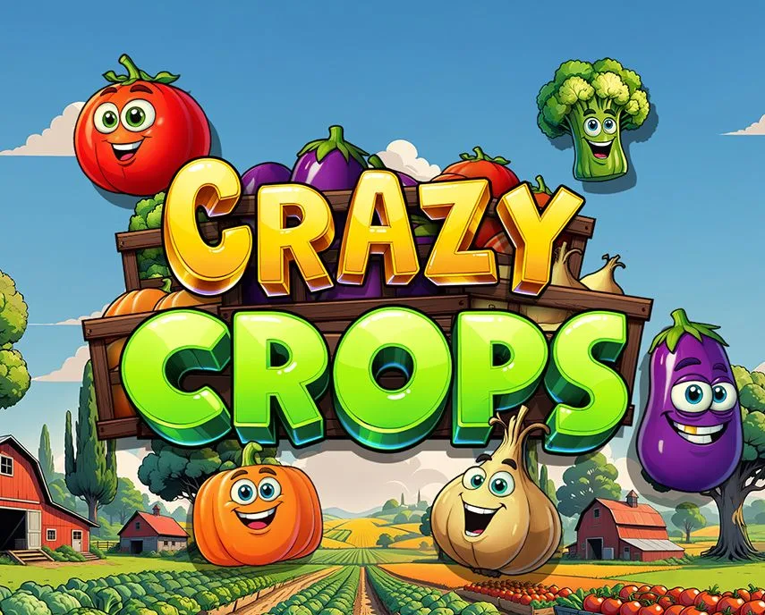 Slotmill : Crazy Crops - KISS69
