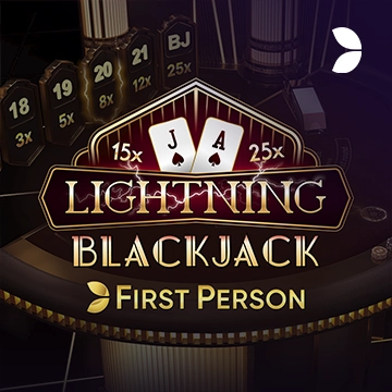 First Person Lightning Blackjack - KISS69